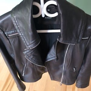 Black Leather jacket Rudsak